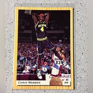 1993-94 Classic Draft Picks - Chris Webber #1 (RC) Near Mint💎